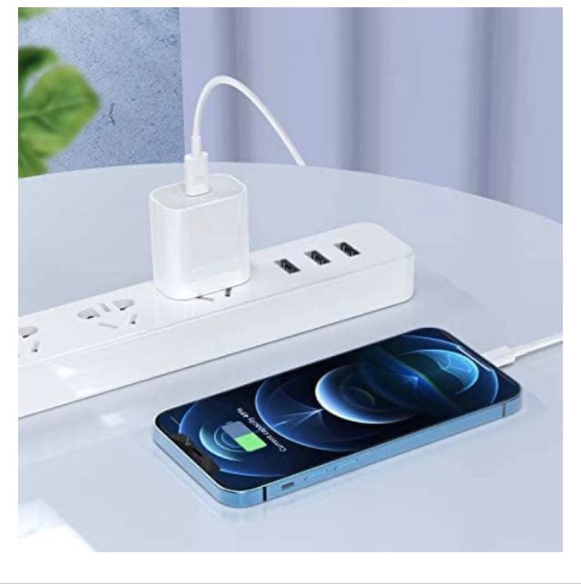 Qntry iphone 充電器 20W【 2個セット ケーブル2m】