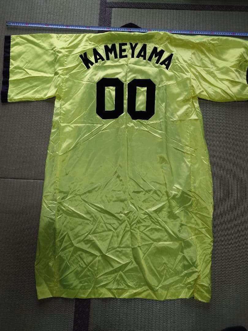 阪神タイガース　蛍光色ハッピ（法被）亀山選手　入手困難