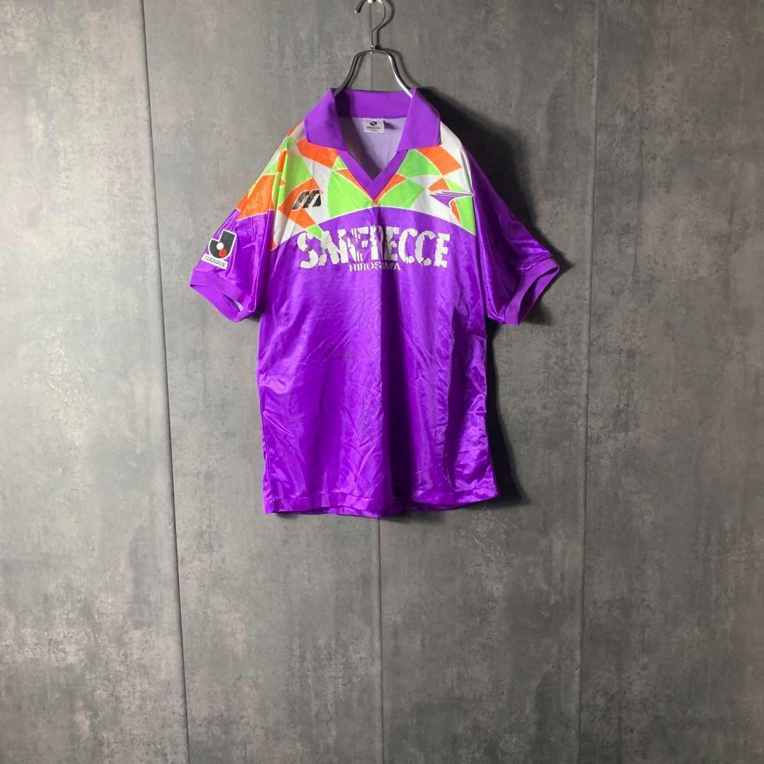 【★激レア】サンフレッチェ広島 レトロユニフォーム Jリーグ 92年 直筆サイン