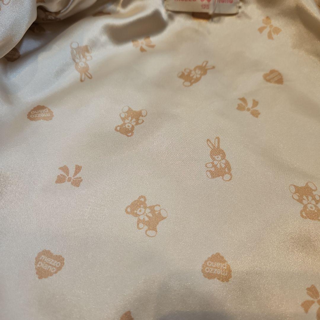 mezzo piano クマ耳付き　フェイクファー　ジャケット 120cm　新品