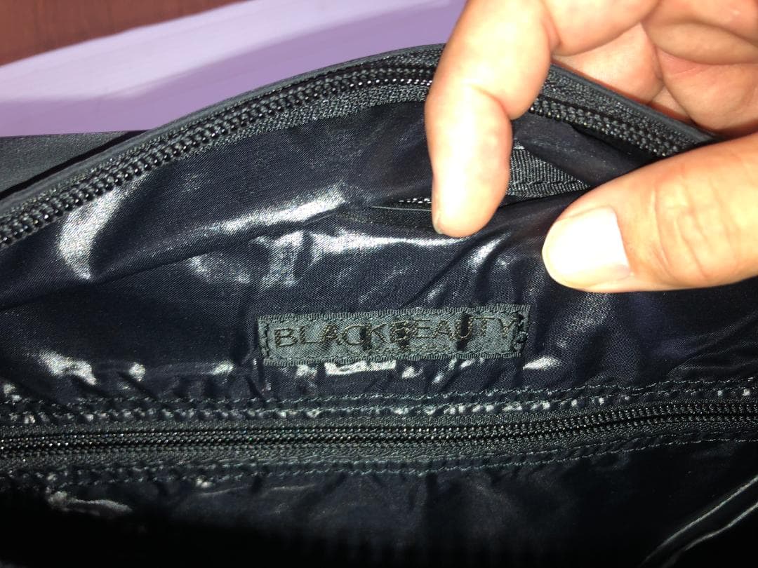 美品　ヘッドポーター　ブラックビューティー　ウエスト　ポーチ　ボディー　バッグ