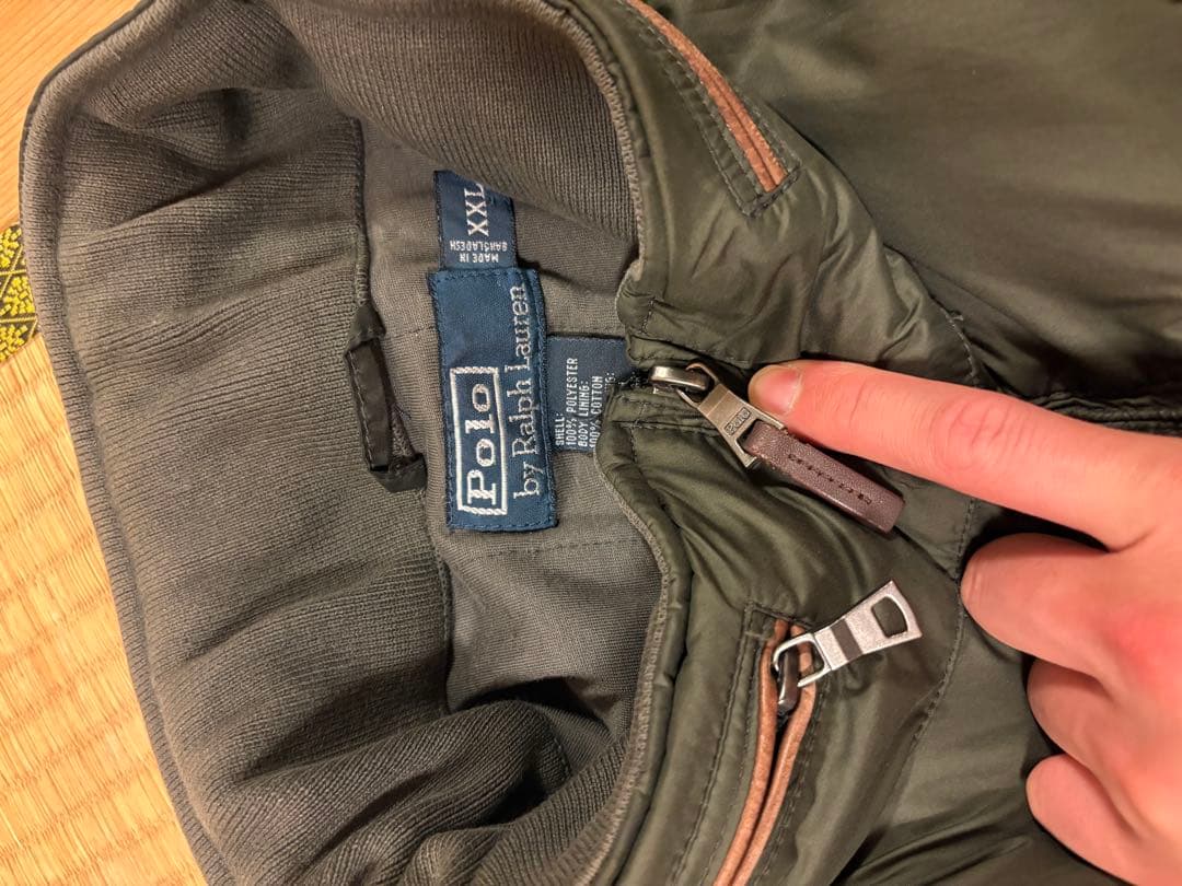 h*a様 ポロ・ラルフ・ローレン ダークグリーン ナイロンジャケット