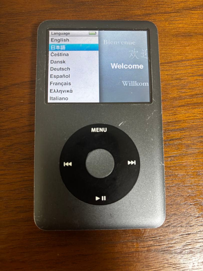 ポータブルプレーヤー iPod Classic 120GB