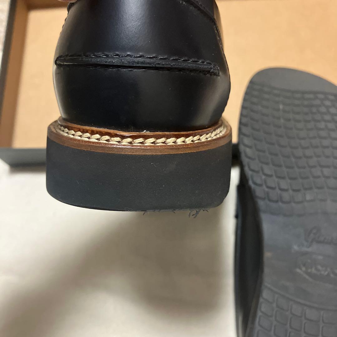 TOD'S ブラックタッセルローファー　37サイズ底材を変えてあります