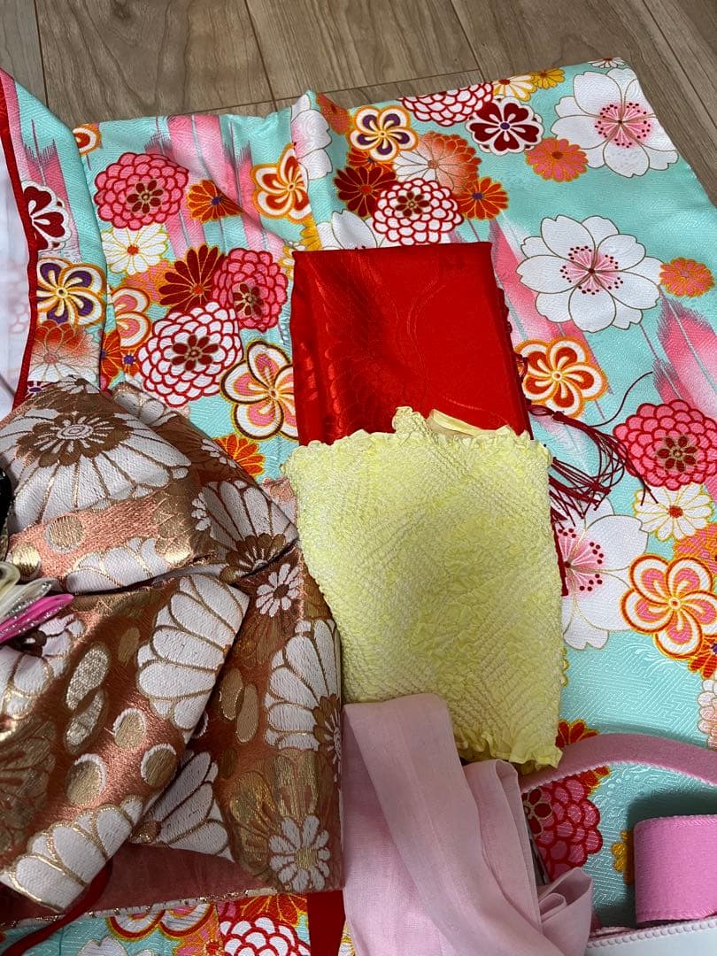 七五三 着物セット 花柄 子供用