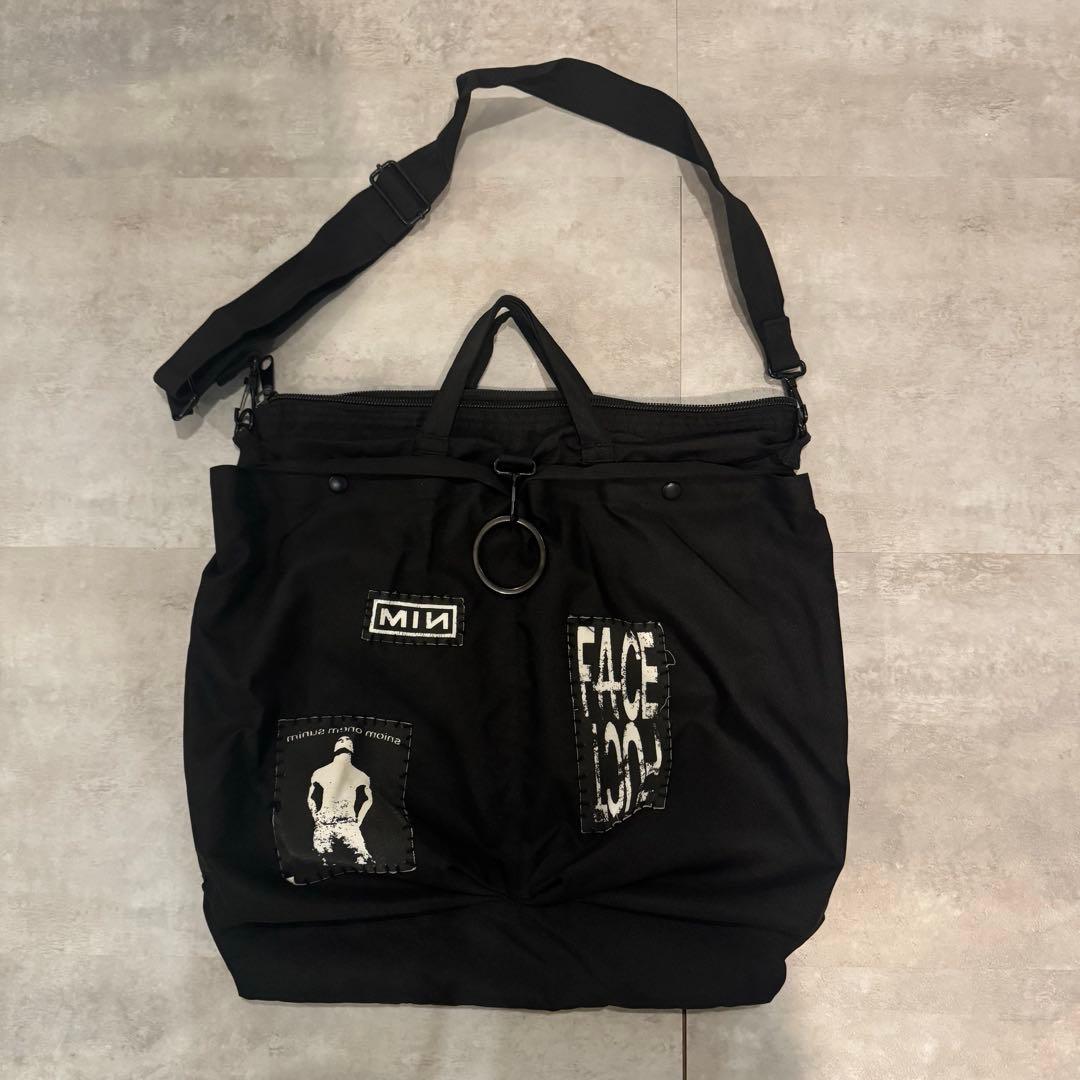 マイナス　ヘルメットバッグ　黒　MINUS black