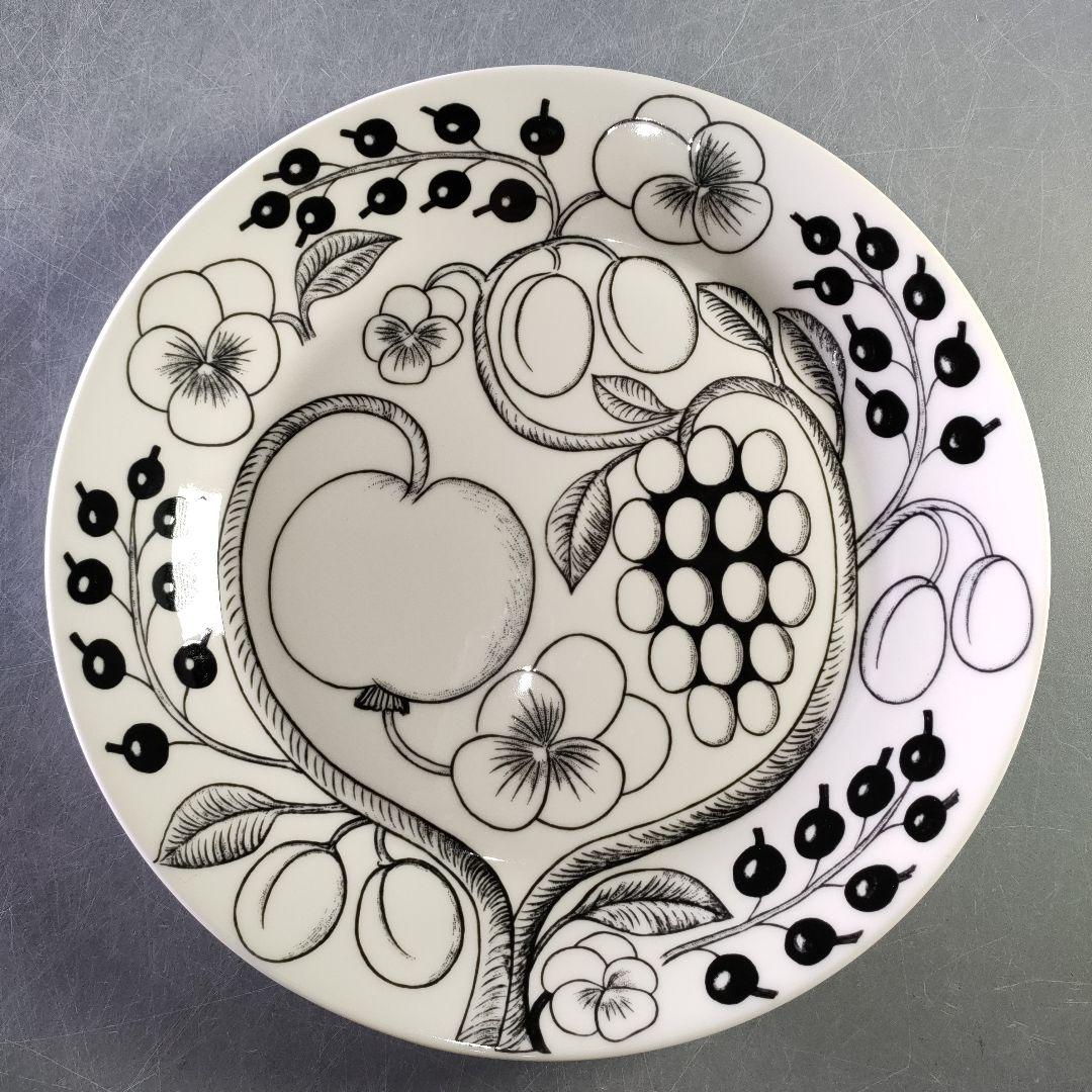 A1239-2/ARABIA/アラビアブラックパラティッシプレート3客/26cm