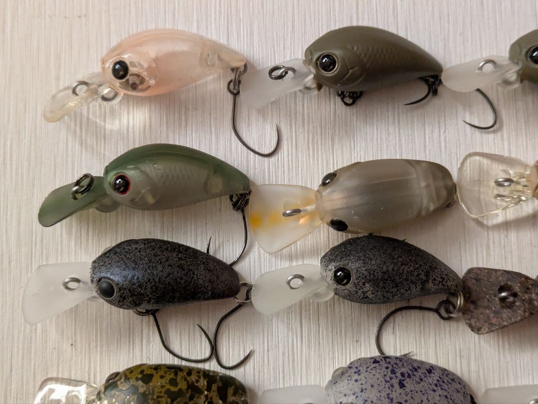 ラッキークラフト　マイクロクラピーDR 16個セット　LuckyCraft