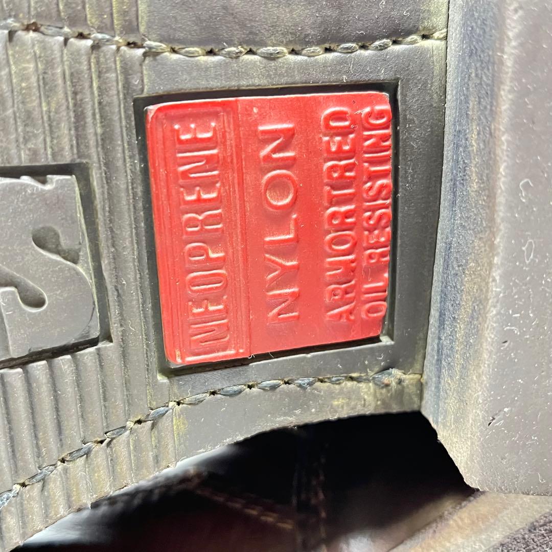 【美品】Sendra エンジニアブーツ　スチールトゥ　刺繍　ベッカム 27.5㎝