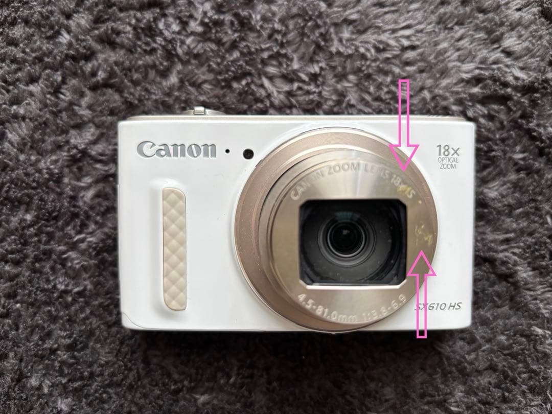 cannon sx610HS PowerShot 動作確認済み