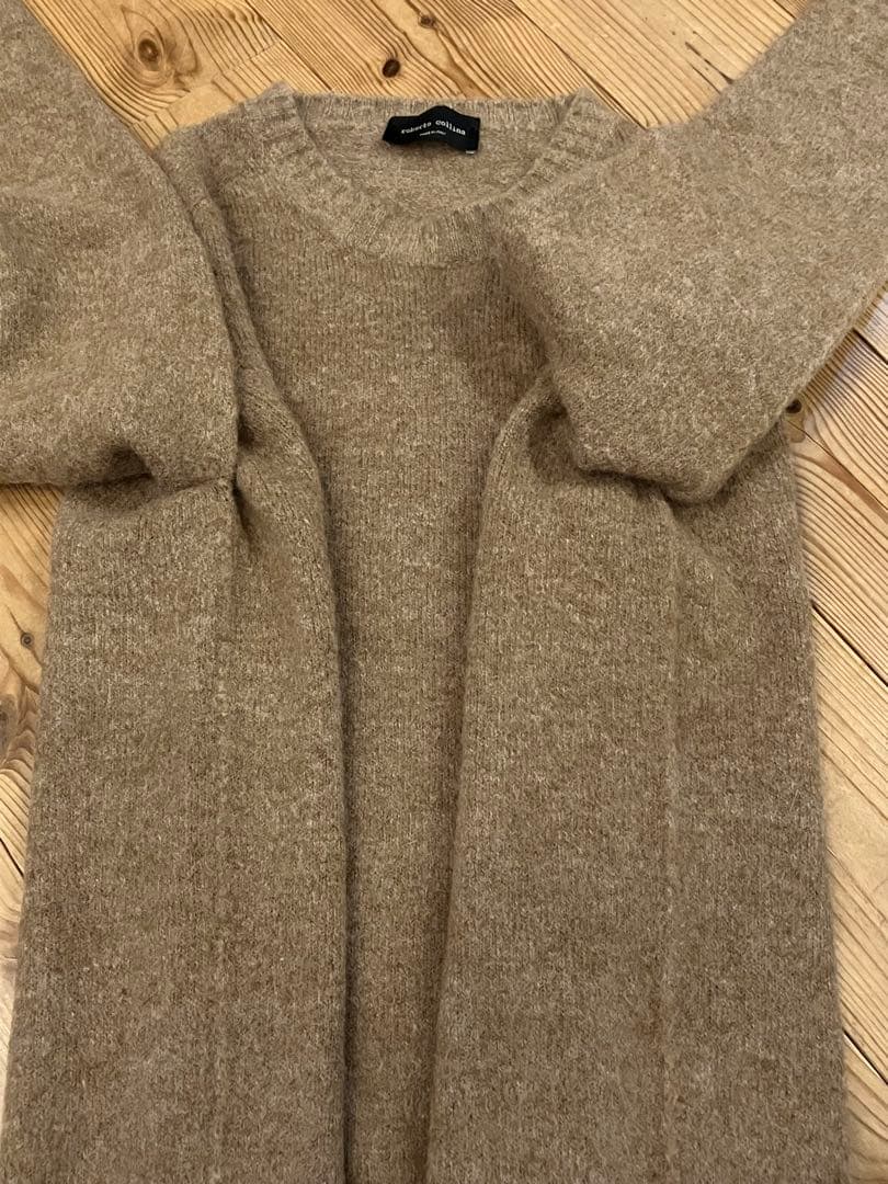 美品 roberto collina ロベルト コリーナ クルーネックセーター