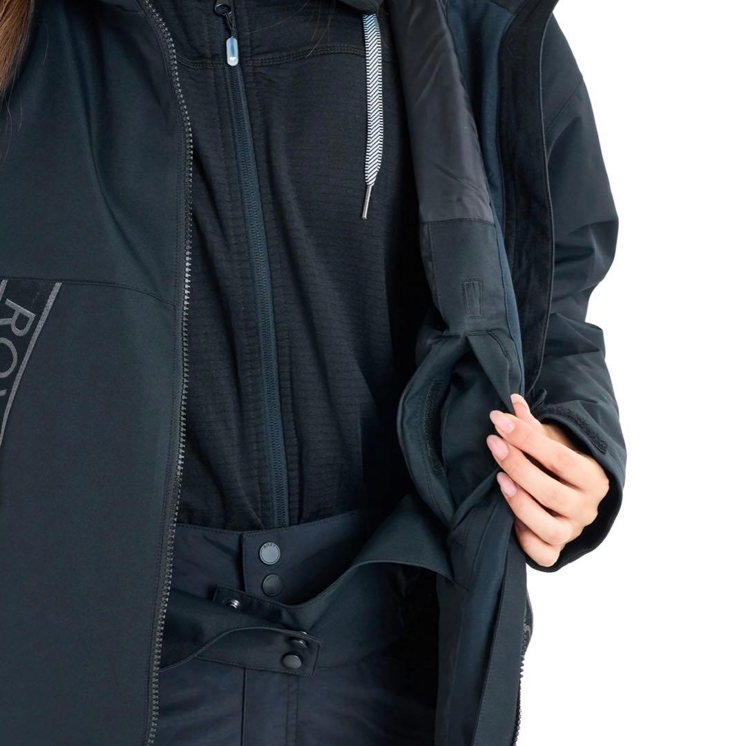 ROXY ブラック スノーボードジャケット