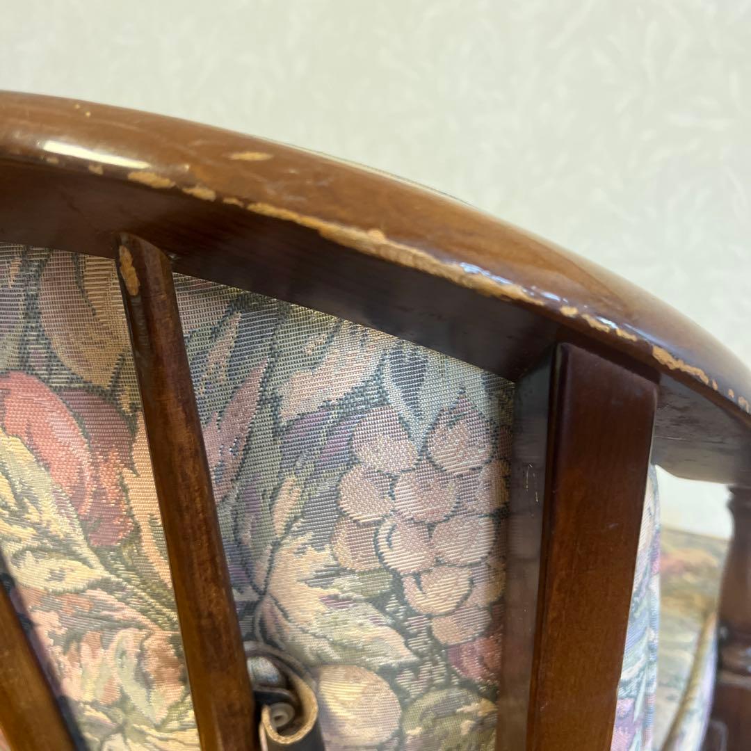 karimoku カリモク コロニアル オールド アームチェア 椅子 1人掛け②