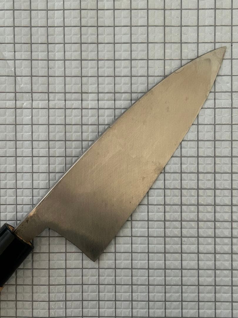 左用 出刃 包丁 出刃包丁 150mm 朴丸柄 左利き用