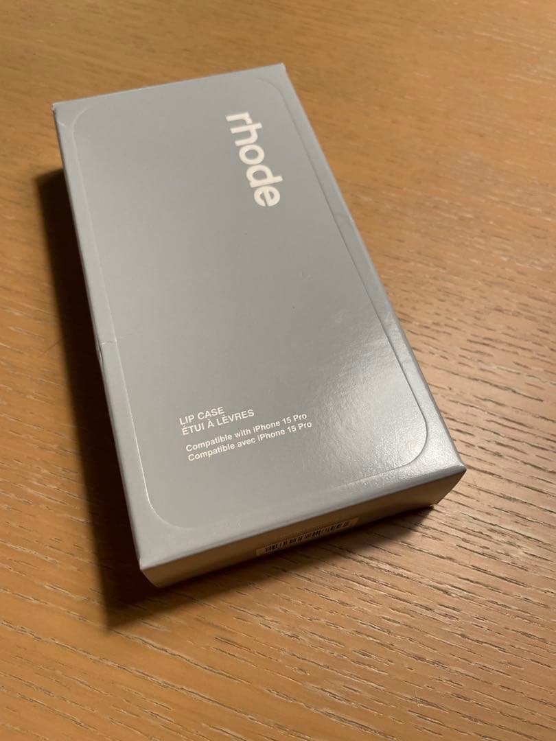 確実正規品 値下げ不可 Rhode iPhone15proケース 新品