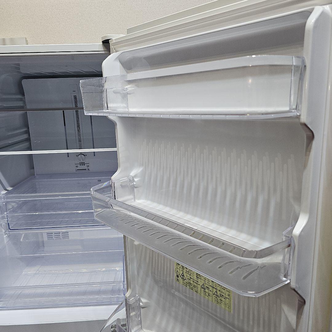 ホワイト 2ドア冷凍庫 シャープ•プラズマクラスター SHARP