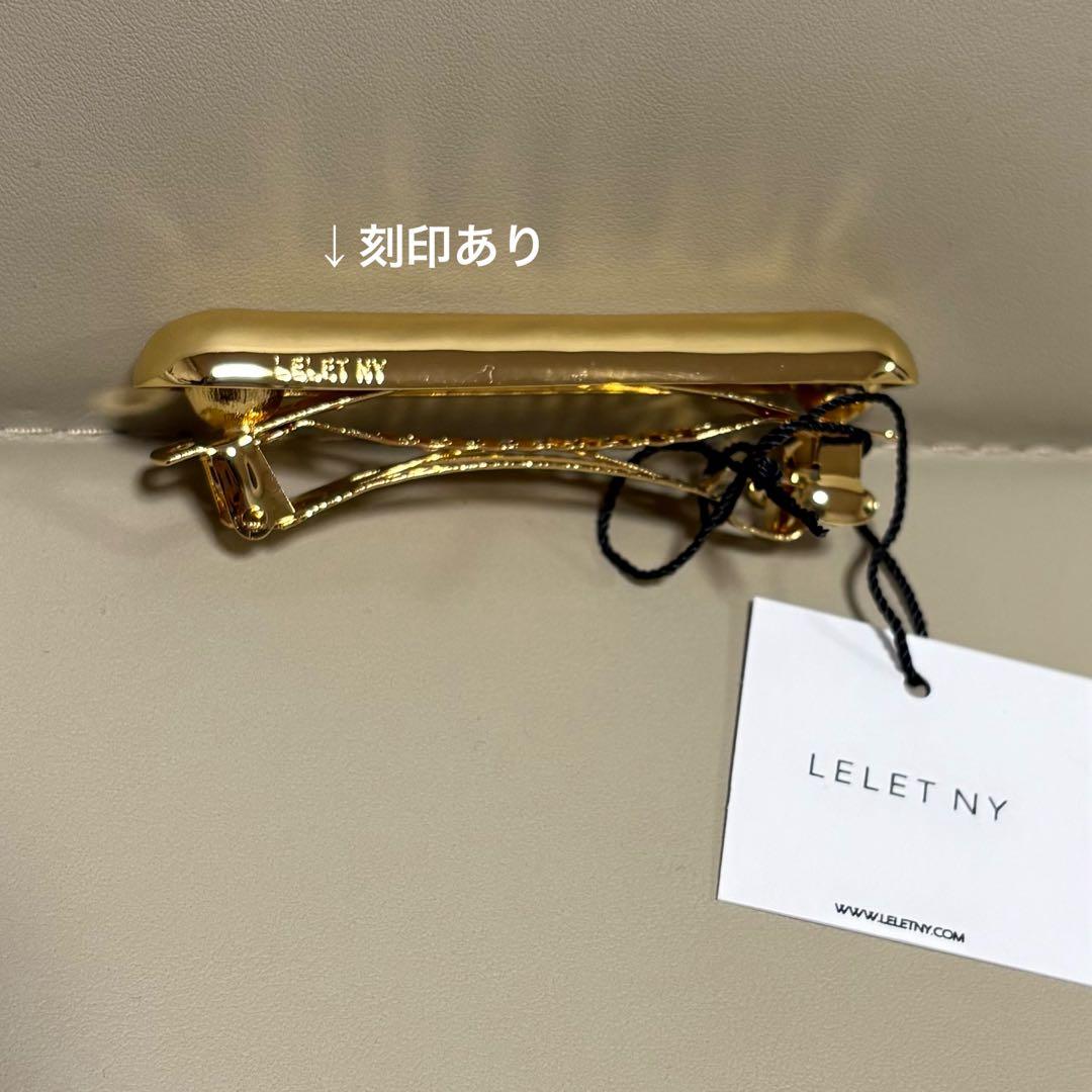 Lelet New York バーバレッタ　ゴールド