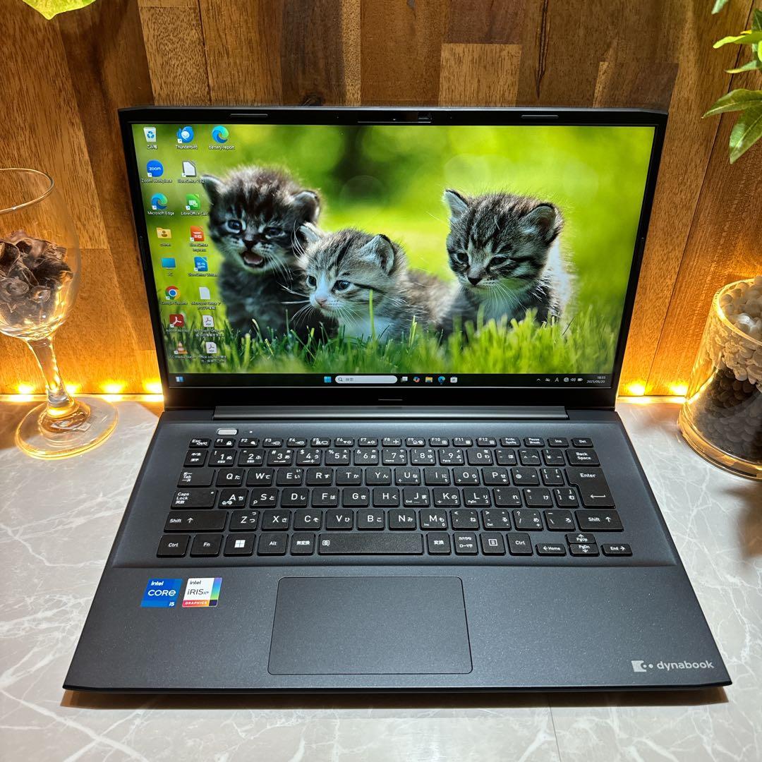 準極美品‼️Dynabook☘️2022年☘️16GB☘️i5第12世代☘️ノートパソコン