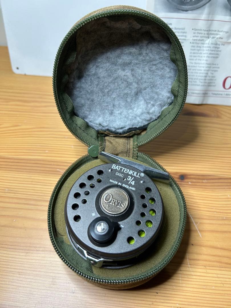 Orvis Battenkill DISC 3/4 フライリール