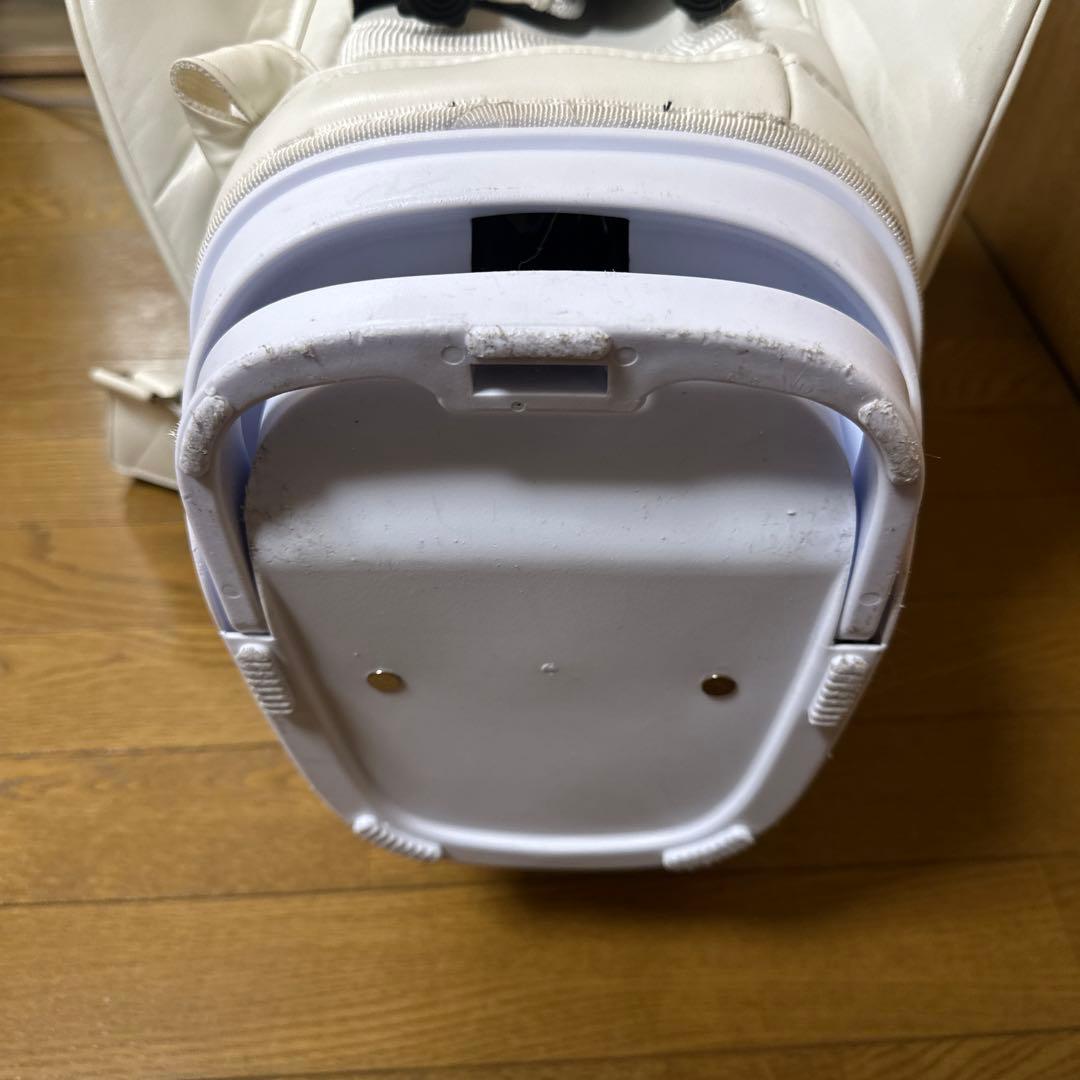 PEARLY GATES ゴルフバッグ ホワイト＋アイアンカバー付