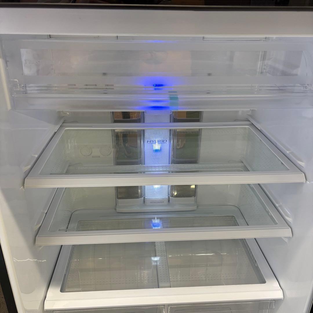 71❤️冷蔵庫　SHARP　500-600ℓ　大型　黒　右開　安い　中古　設置無料