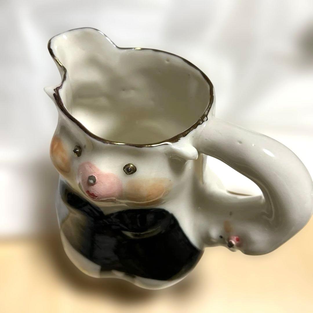 【未使用】増田光 くまピッチャー 花器 レア