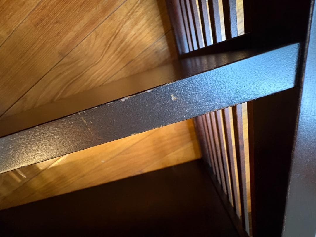 北海道民芸家具 書棚 木製 本棚 無垢 ブックシェルフ古民家家具 国産 日本製