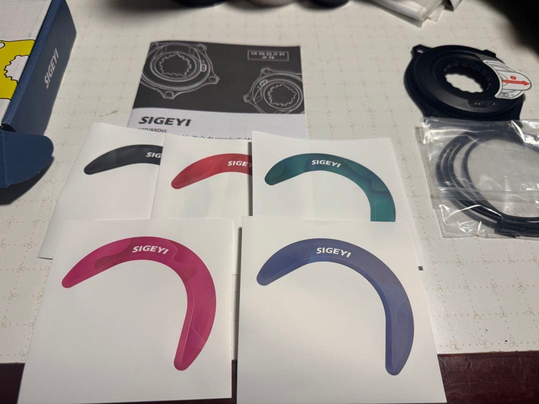 sigeyi AXOパワーメーター　pcd110 easton互換　低走行