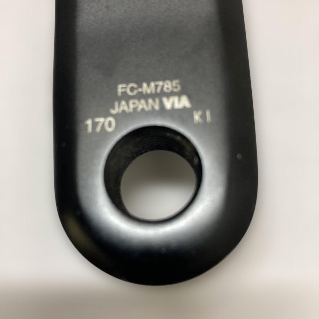 【値下げ】SHIMANO DEORE XT FC -M785クランク170mm