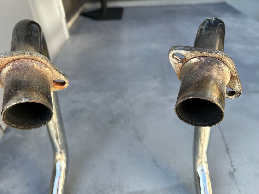 ステンレス ダブルエンドマフラー　CB400T