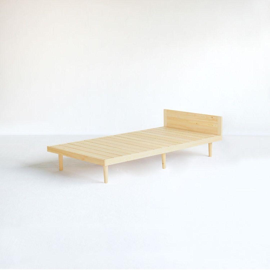 キシル ベッドF スタンダード S 国産 ひのき すのこ ベッド シングル 木製