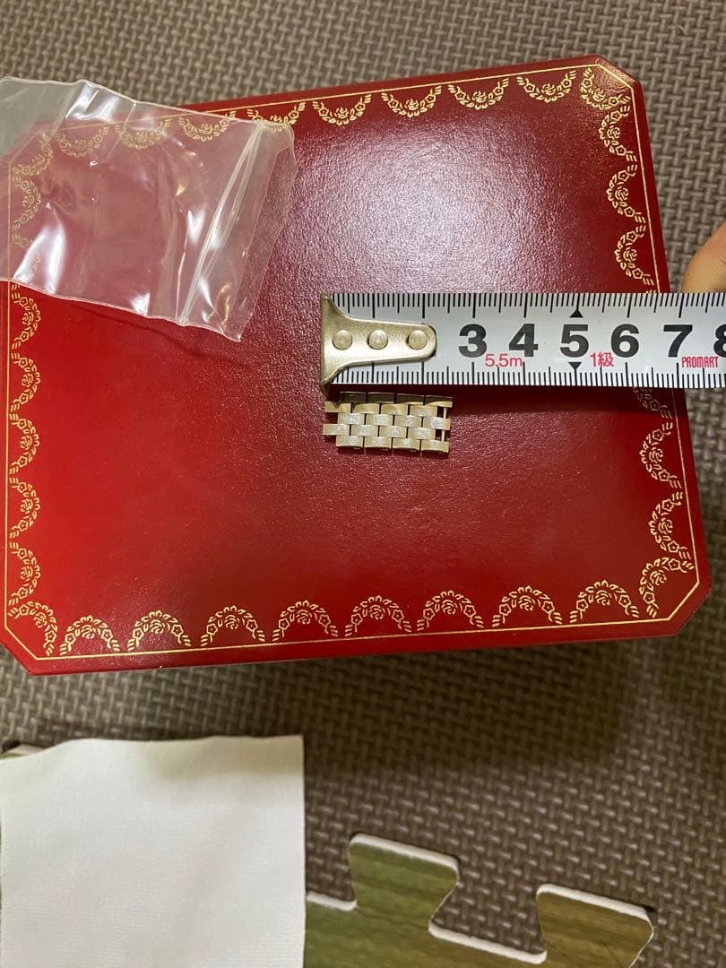 Cartierカルティエ時計ベルトコマCO 1018