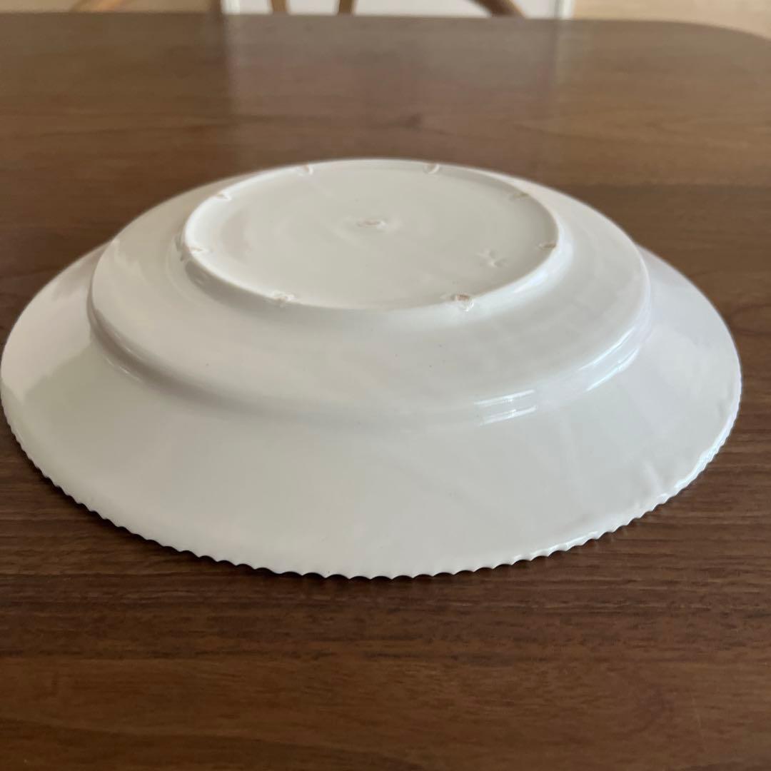 岡田直人さん　ふちしのぎプレート　1枚　Lサイズ26cm