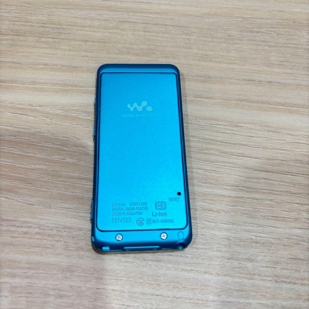 【極美品】ソニー ウォークマン　NW-S14 8GB ブルー 付属品多数