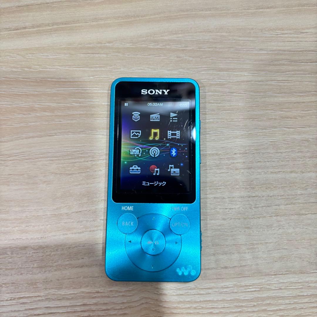 【極美品】ソニー ウォークマン　NW-S14 8GB ブルー 付属品多数
