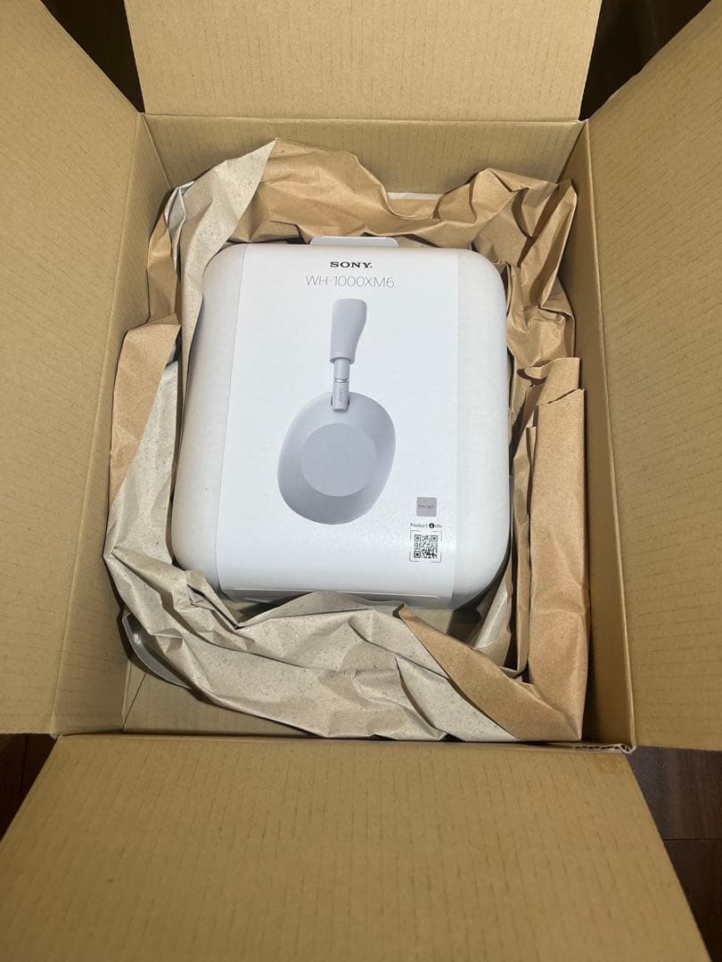 SONY WH-1000XM6 ワイヤレスヘッドホン プラチナシルバー