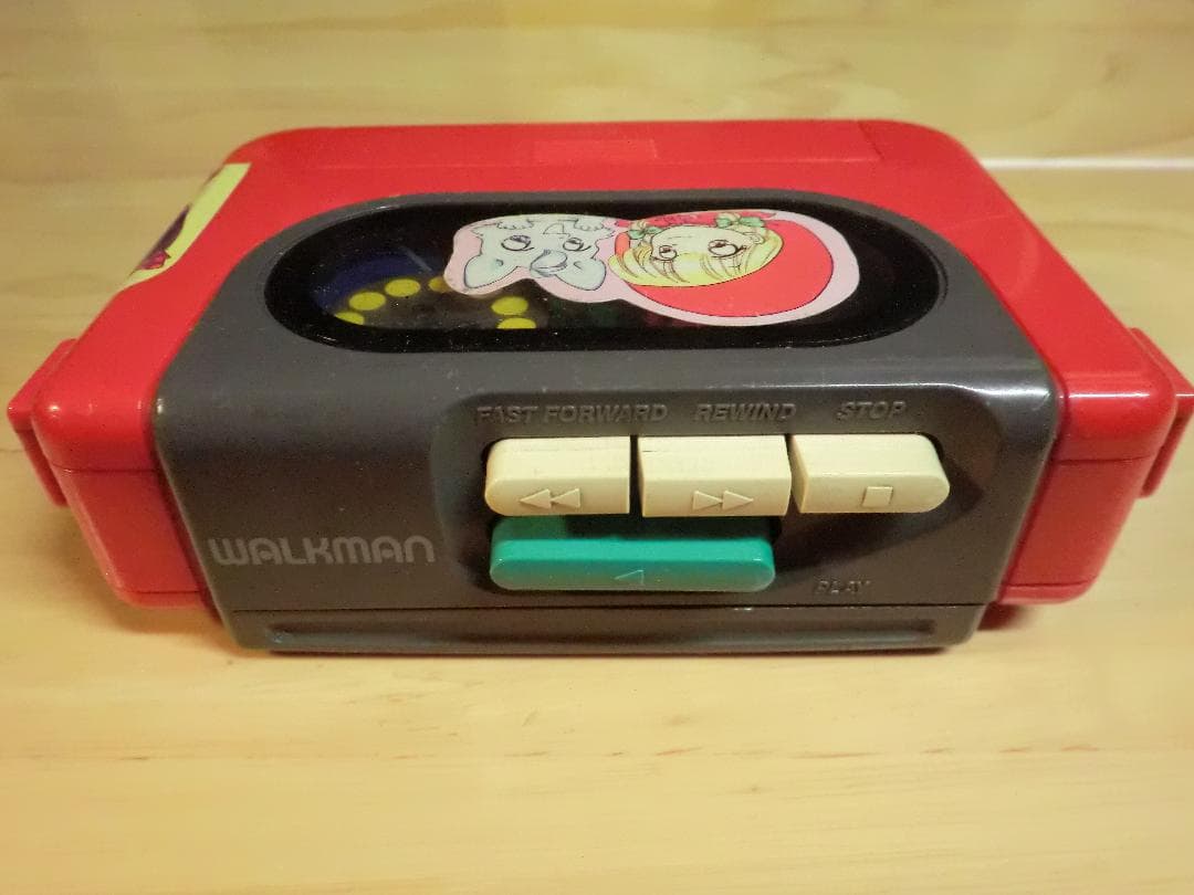 SONY my first Sony カセットプレーヤー レッド