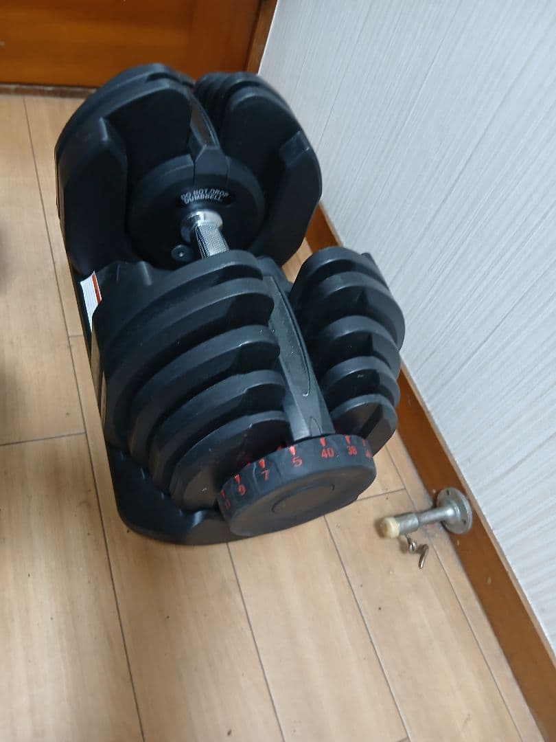 ② 可変式ダンベル 40Kg×1個/計40Kg