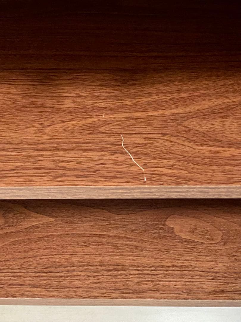 【大型家具】ウッド調キャビネット/送料込み