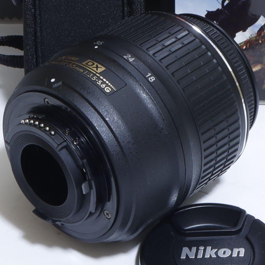 ★スマホに送れる一眼レフ★定番機!!★ Nikon D40セット