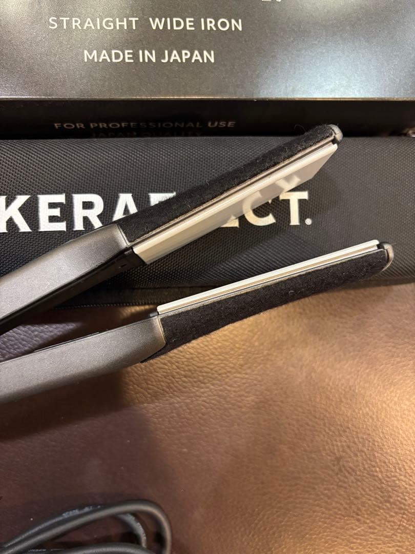 KERAFFECT ストレートワイドアイロン 日本製