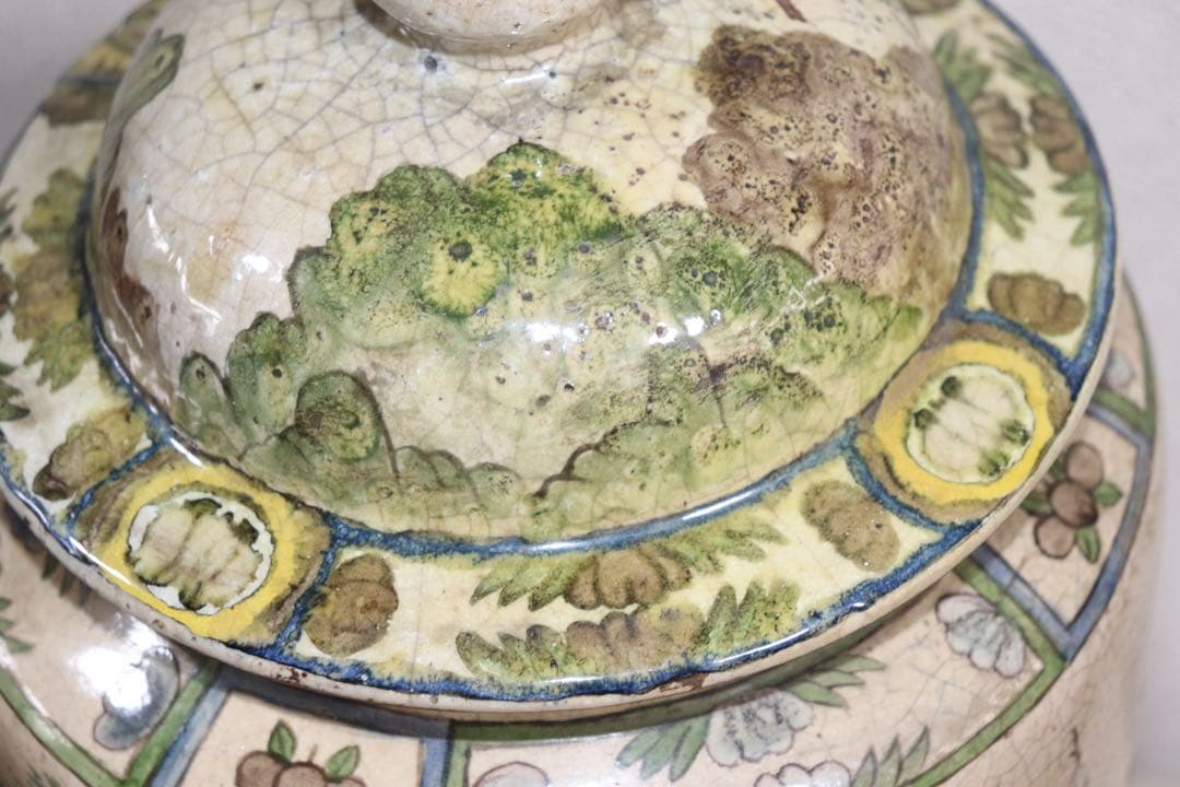 京焼の名工　仁清　大瓶　木箱付　送料込み250526