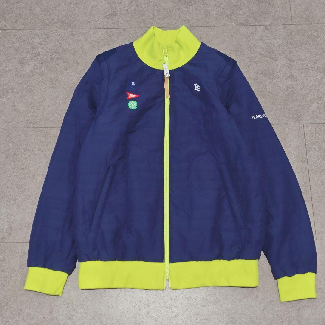 【パーリーゲイツ】リバーシブルストレッチ4Wayブルゾン ジップアップジャンパー