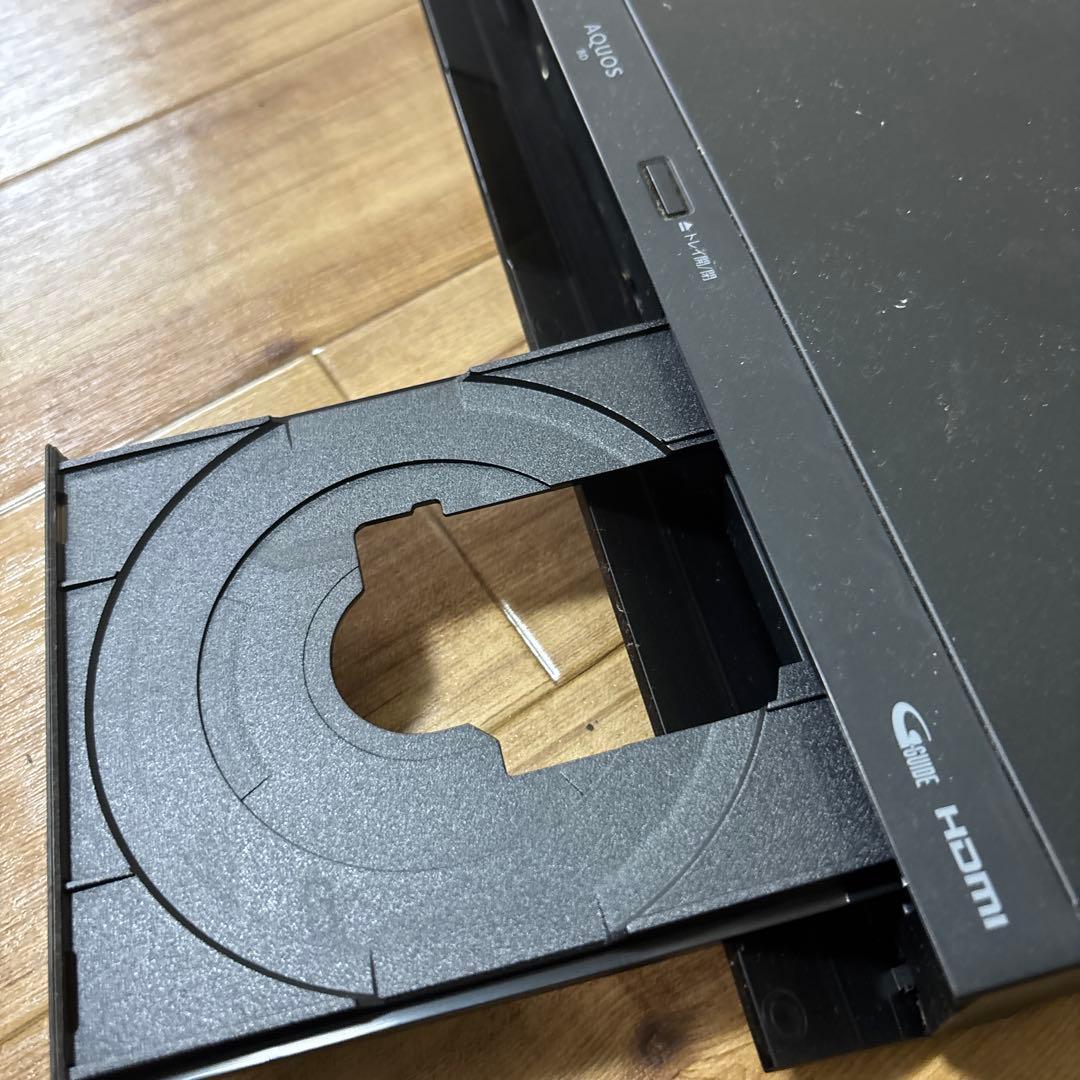 AQUOS SHARP シャープ　Blu-rayディスクレコーダー　2018年