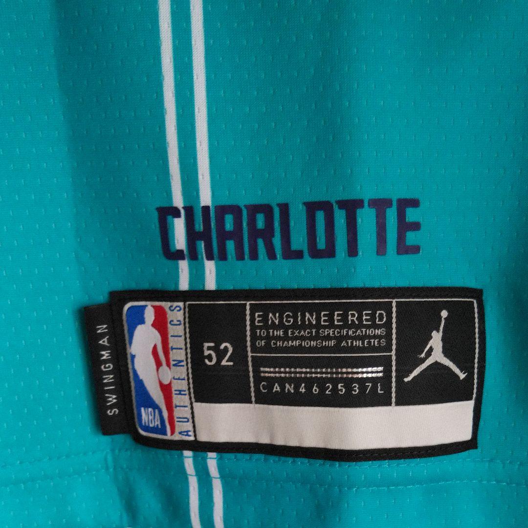 NBA シャーロットホーネッツ ラメロボール ゲームジャージ