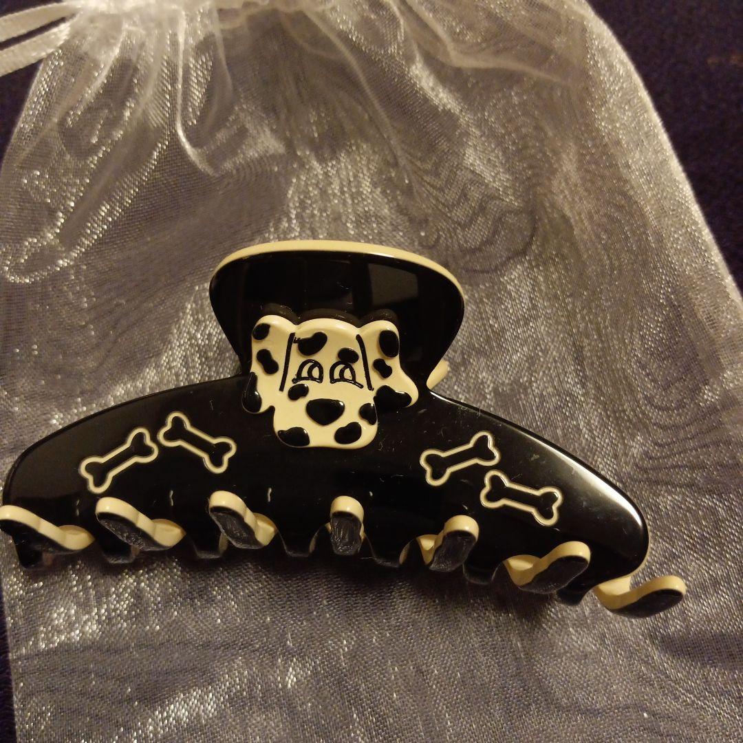 アレクサンドルドゥパリ　ヘアクリップ　ダルメシアン　犬　　レア.