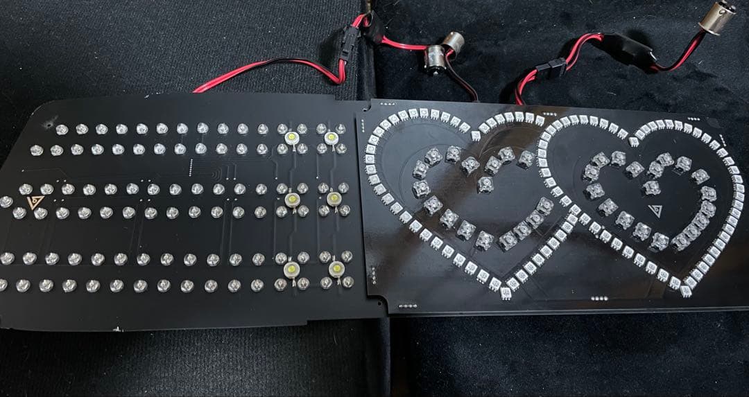 jza70 70スープラ ハートテールランプ　LED