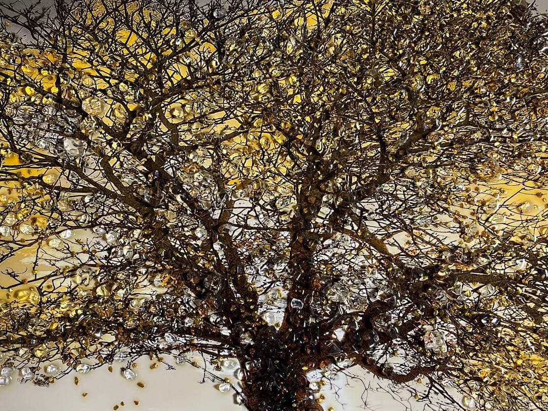 ✨ビックツリー 立体レジンアート 額付き大型絵画 105×55cm インテリア✨