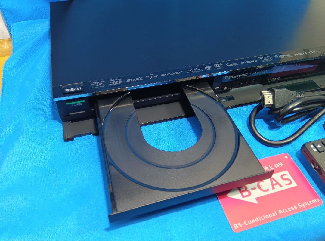 HDD 1TB⇒2TB ブルーレイレコーダー パナソニック DIGA 完動品