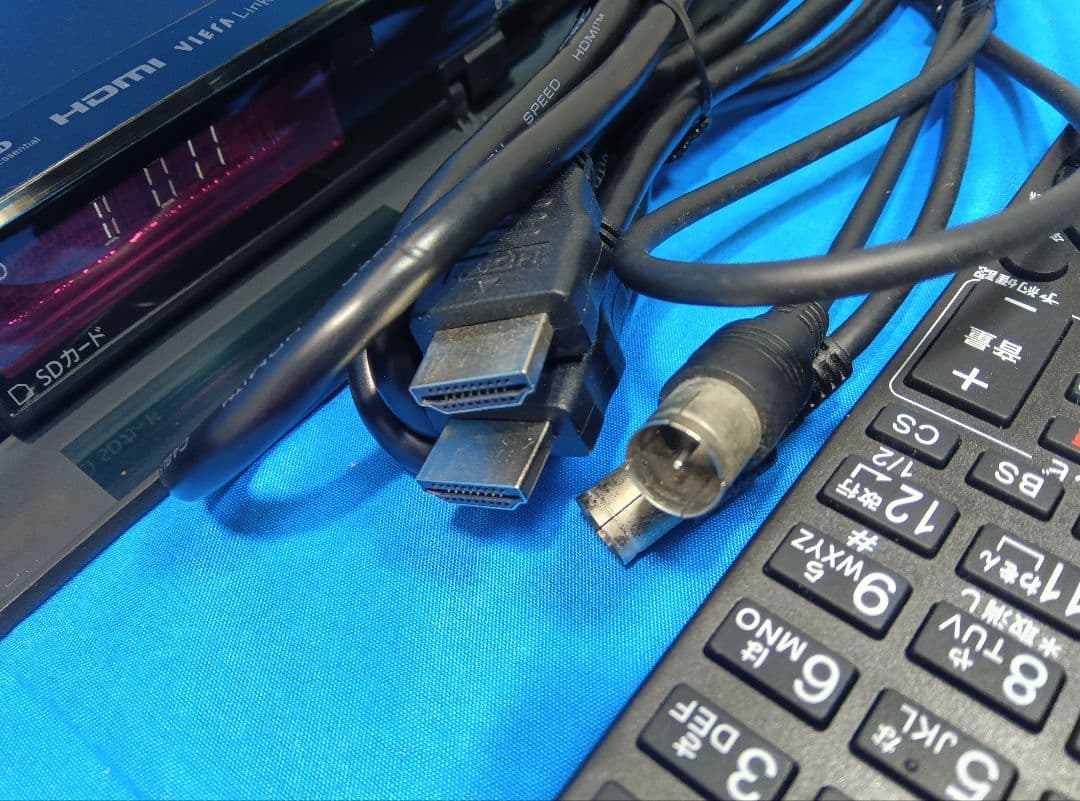 HDD 1TB⇒2TB ブルーレイレコーダー パナソニック DIGA 完動品